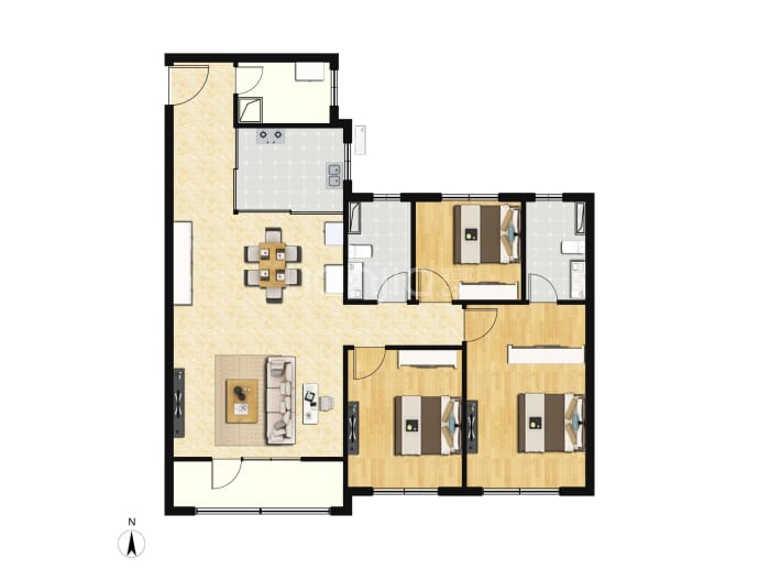 保利未央璞悦--建面 121m²