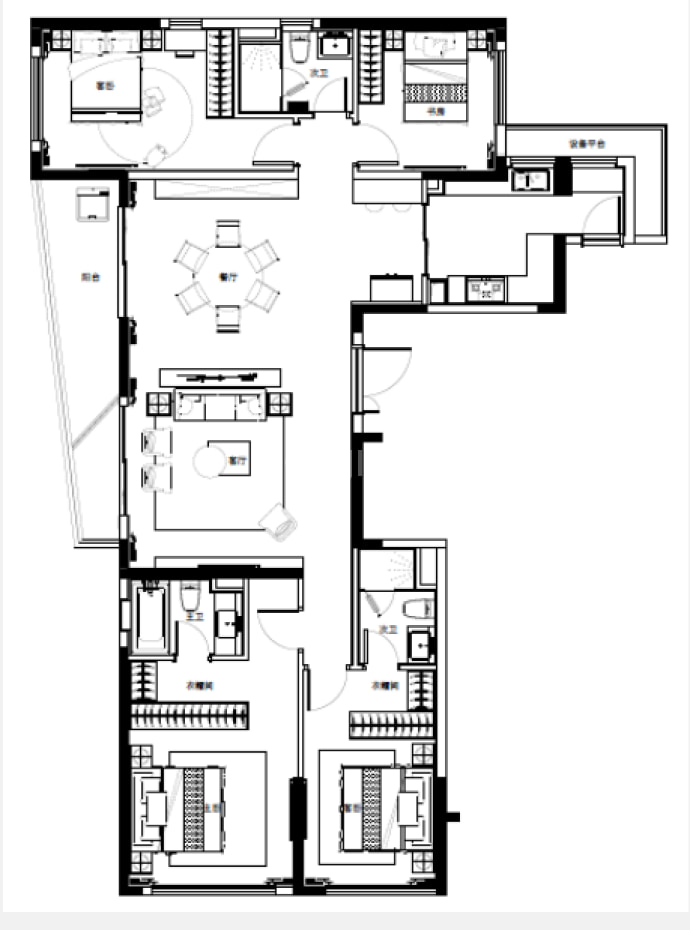 虹盛里--建面 183.67m²