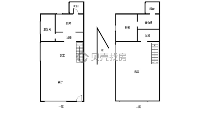 通便利 小区环境干净舒适 适合居住-户型图