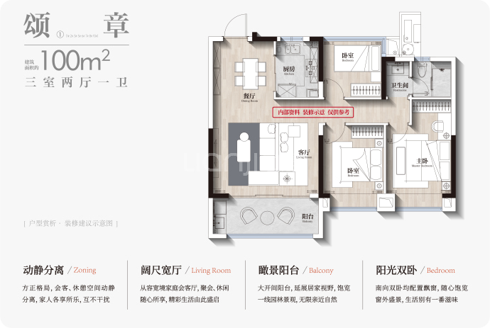 皖投云启华章花园--建面 100m²