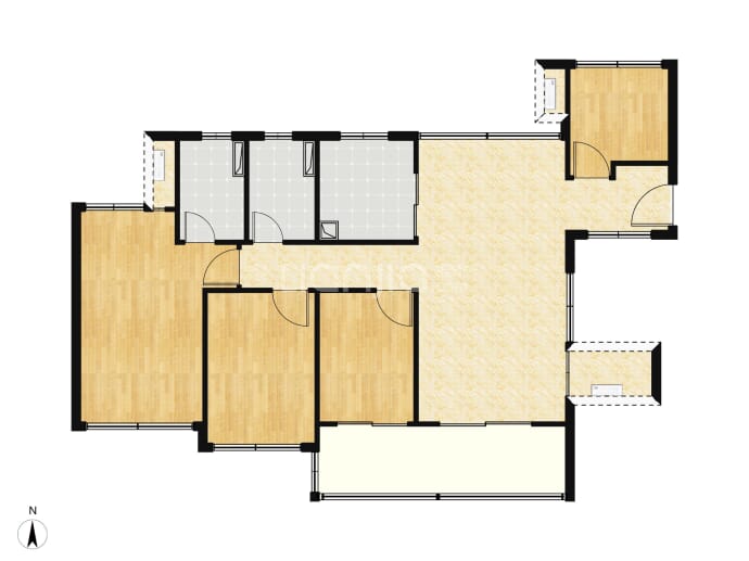 星河东悦府--建面 109m²