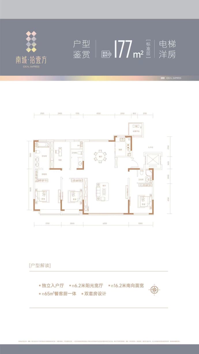 南城拾壹方--建面 177m²