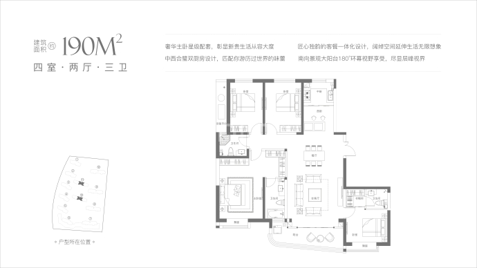 圣蒙左岸--建面 190m²