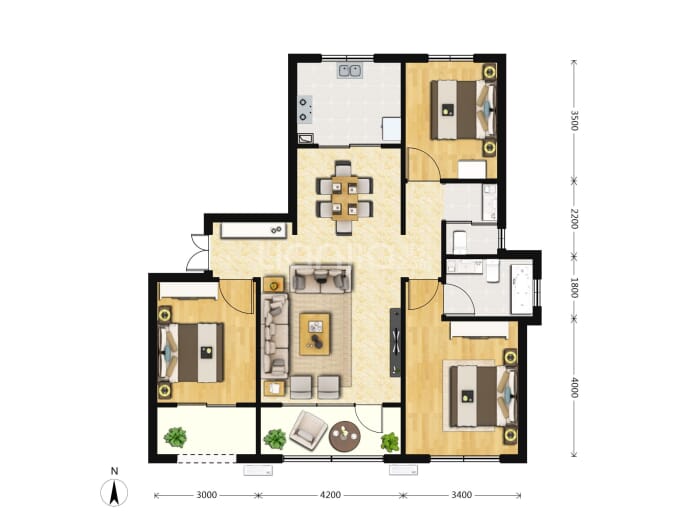 泰云庭--建面 116m²