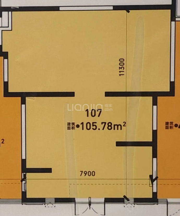 龙湖·天璞--建面 105.78m²