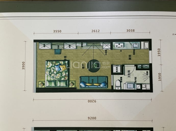 两湖绿谷小镇--建面 48.02m²