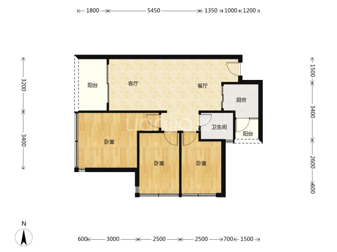 恒兴御景园--建面 81m²