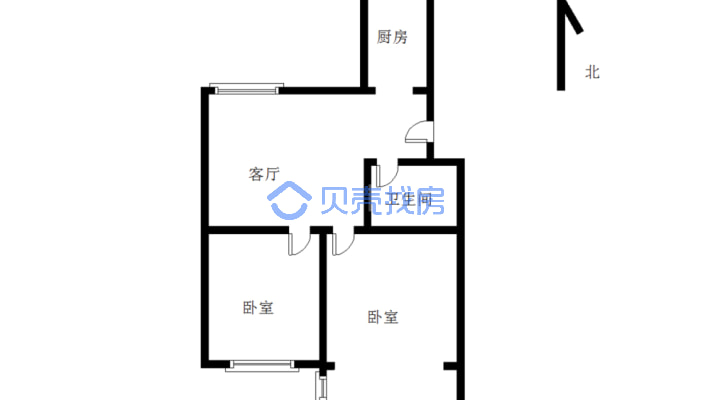 南北通透 楼层好视野开阔采光充	合足，交通便利-户型图