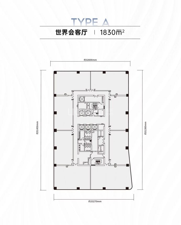 绿城奥体国际--建面 1830m²