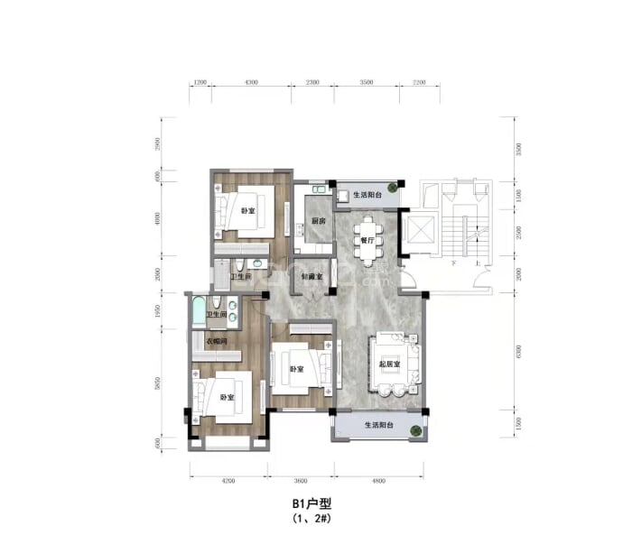 首席壹号--建面 183m²