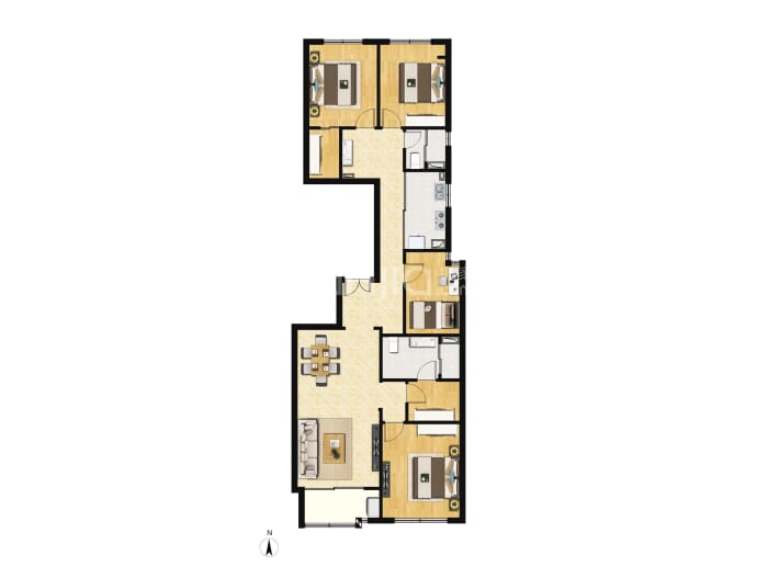 佩玛山丘--建面 149.91m²