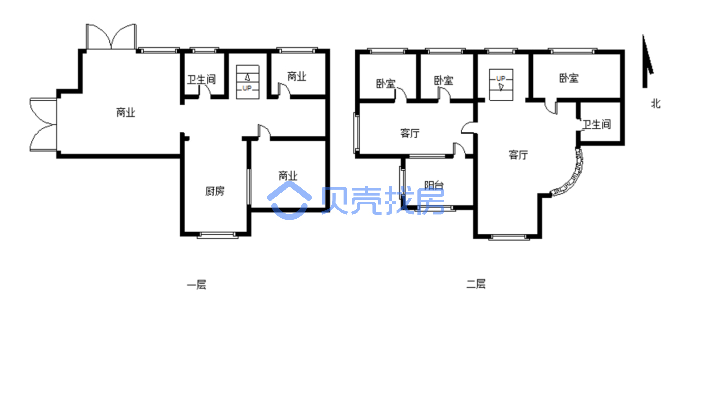 房本面积是186平米  年   租  金 ，12.3w，现在出租中-户型图