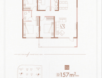 山海大象德济万家4室2厅2卫户型图