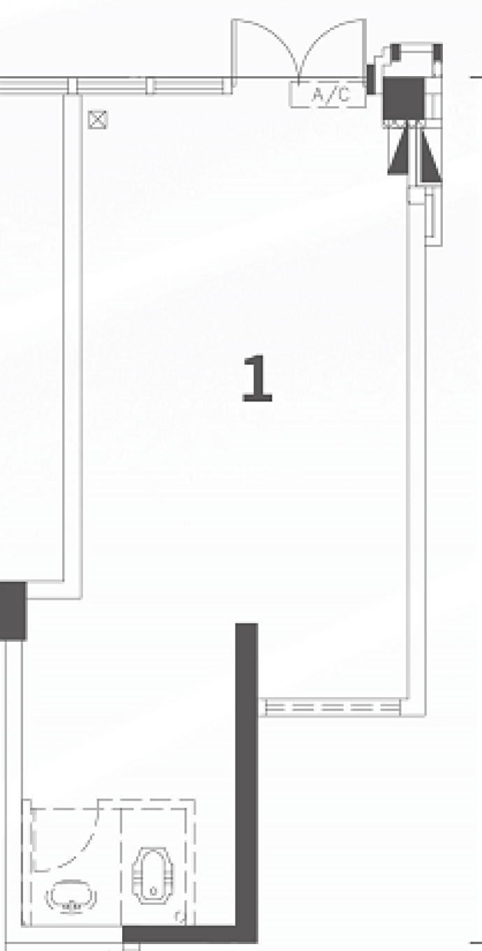 禧都华庭--建面 40.28m²