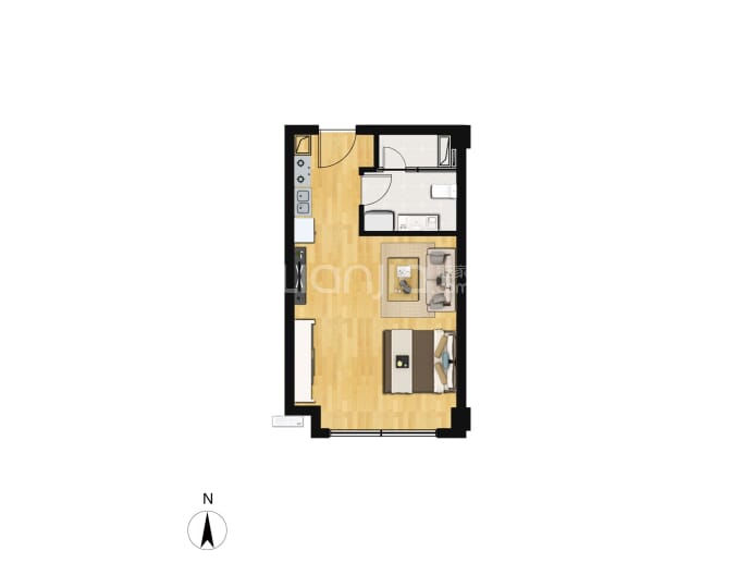 金地保利招商星光照澜--建面 36m²