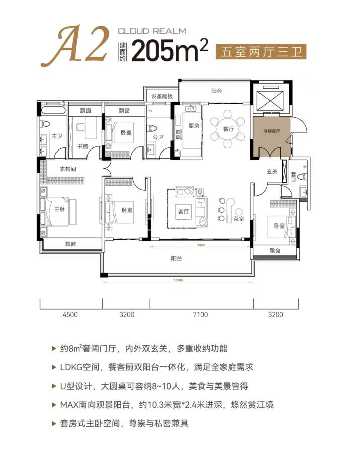 星洲·云境--建面 205m²