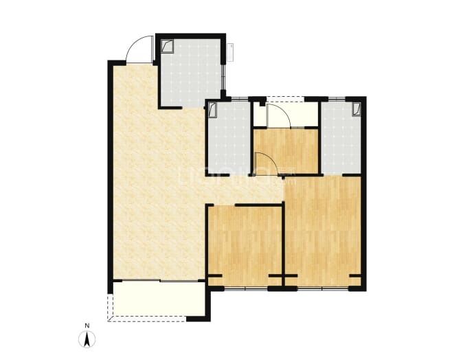 港宸润府--建面 110m²