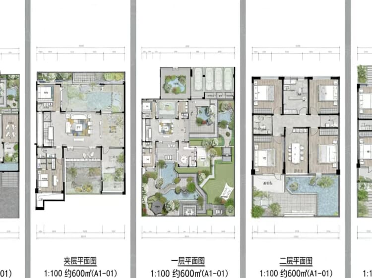 凤栖潮鸣12室5厅7卫户型图