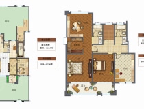 锦钰佳苑太阳城4室2厅3卫户型图