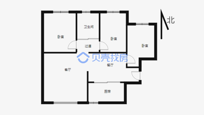 开发区凤凰城精品三室带地下室空户产权清楚无抵押-户型图