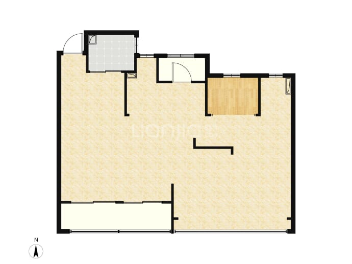荣安汇学府4室2厅2卫户型图