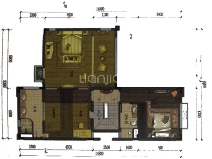 碧桂园·茶马古镇--建面 192m²