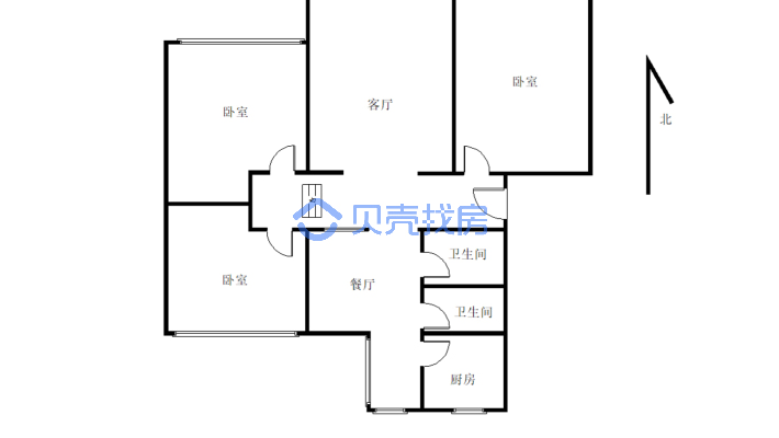 该房安心卖，价格可谈。。。。。。。。。。。。-户型图