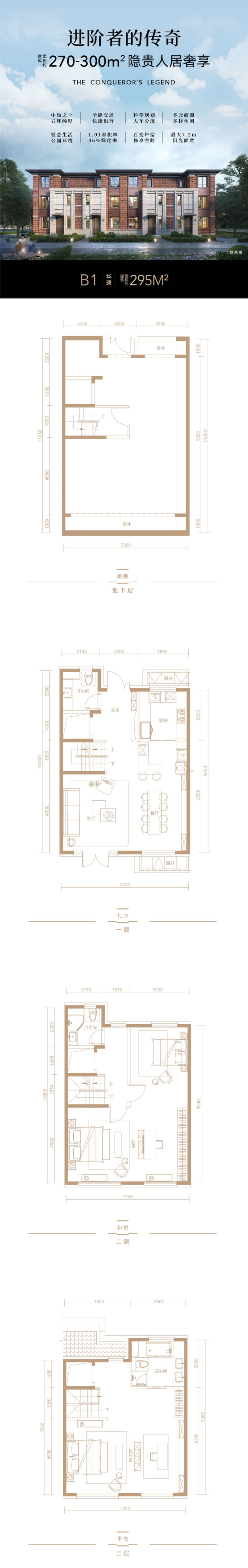 温哥华森林--建面 295m²