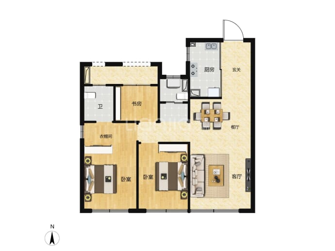 中车津浦智汇港--建面 90m²