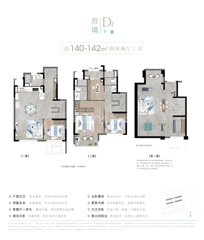 金地嘉境--建面 140m²