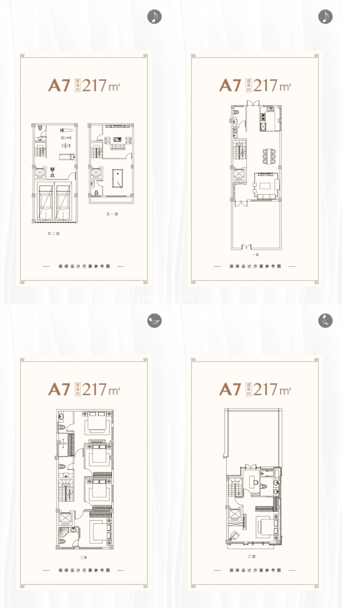 万旭湖滨壹号--建面 217m²