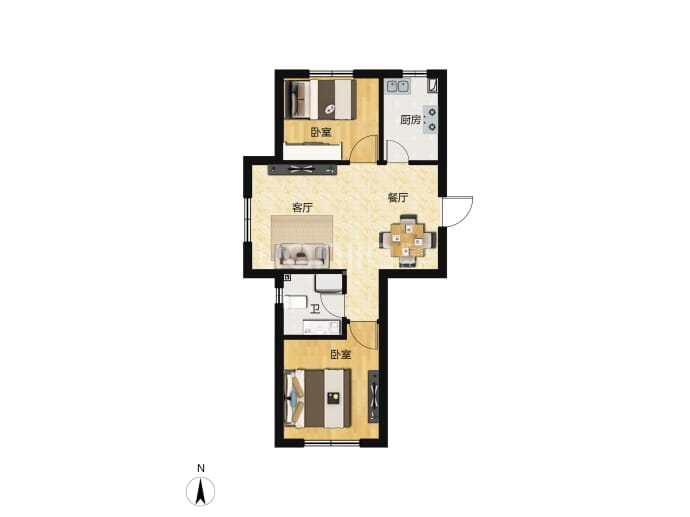 步阳江南甲第--建面 79m²