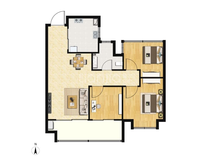 万瑞林语光年--建面 88m²