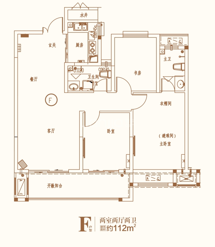 永秀中华城--建面 112m²