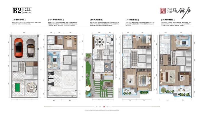 瑞马锦庐--建面 225m²