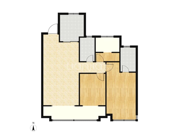 海信·墨香居--建面 119m²