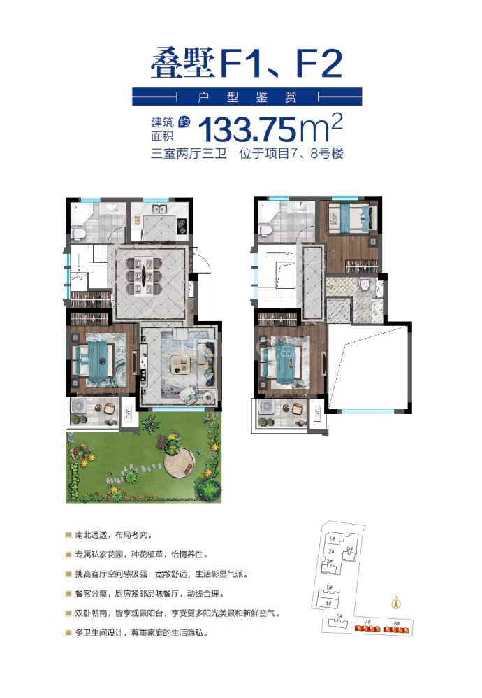 融尚嘉玺广场--建面 133.75m²