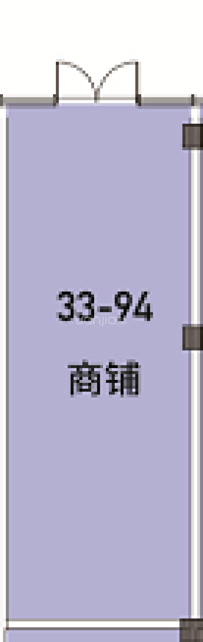 海尚风华苑商业1室0厅0卫户型图