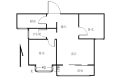 建业十八城2室中间楼层，83平，2室2厅2卫