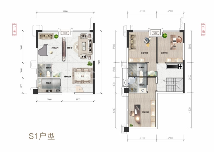 经典西悦城--建面 81m²