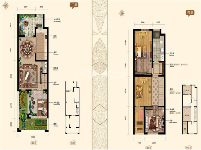 汇置湖畔公园--建面 96m²