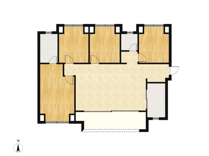 招商未来公园--建面 124m²