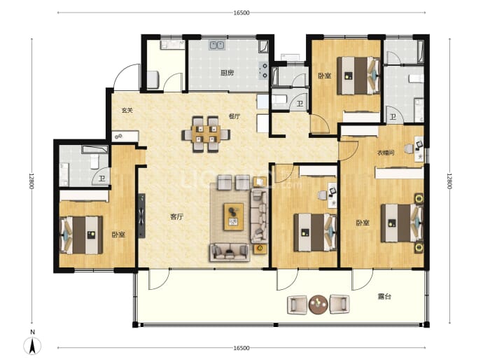 正弘序--建面 179m²
