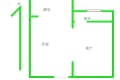 朝阳花园小区南区 1室1厅 北