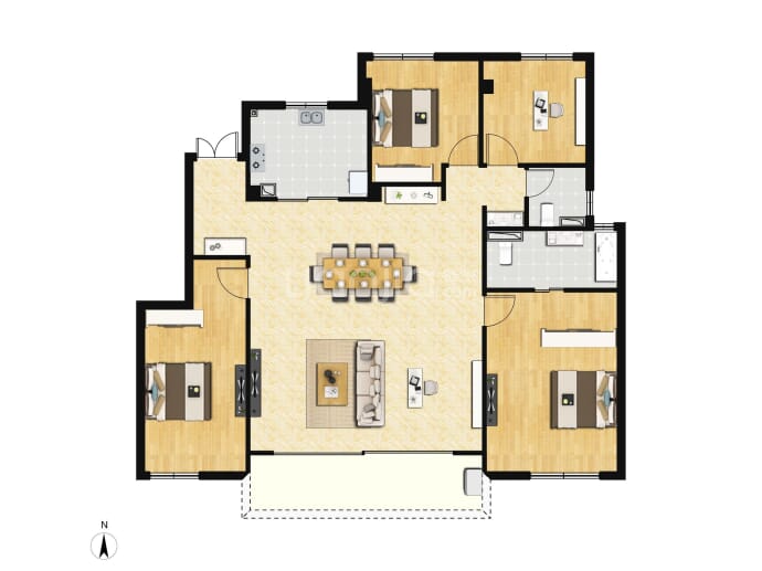 建总华林雍璟--建面 156m²