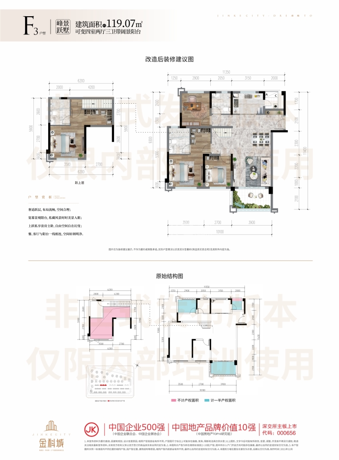 金科城--建面 119.07m²