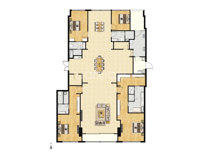 融创外滩壹号院二期--建面 353m²