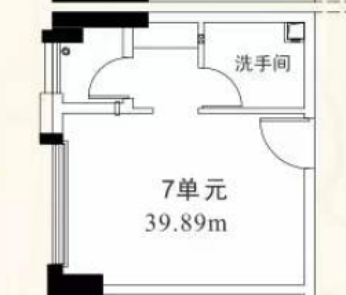 嘉濠雅苑--建面 39.89m²