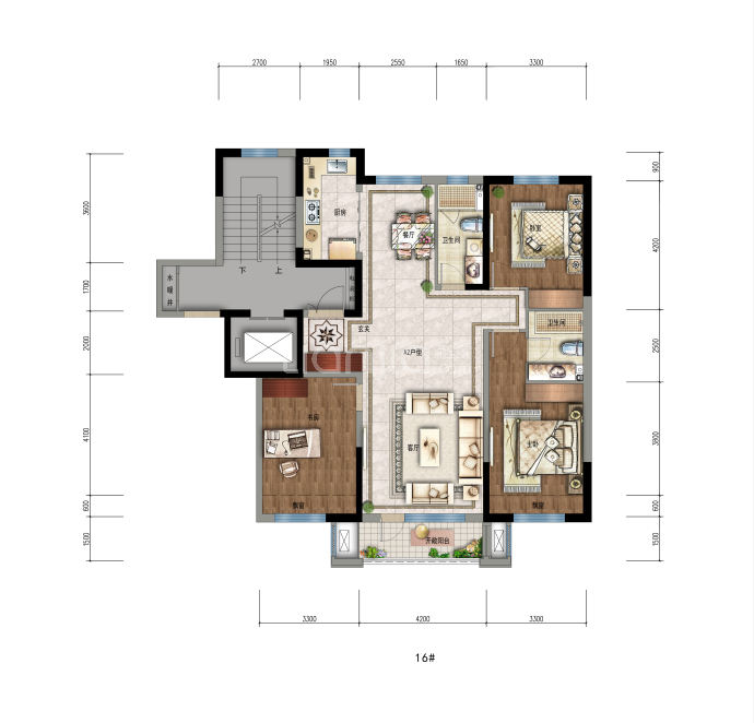 利和学府花园--建面 130m²