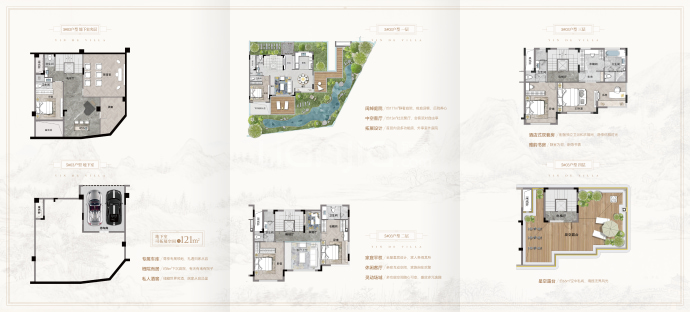 印德华府6室2厅8卫户型图